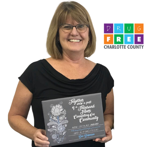 Agency Spirit Award Sue Sorenson Drug Free Charlotte County