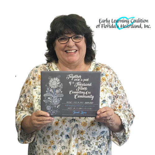 Agency Spirt Award: Janet Lane - Early Learning Coalition fo Florida Heartland