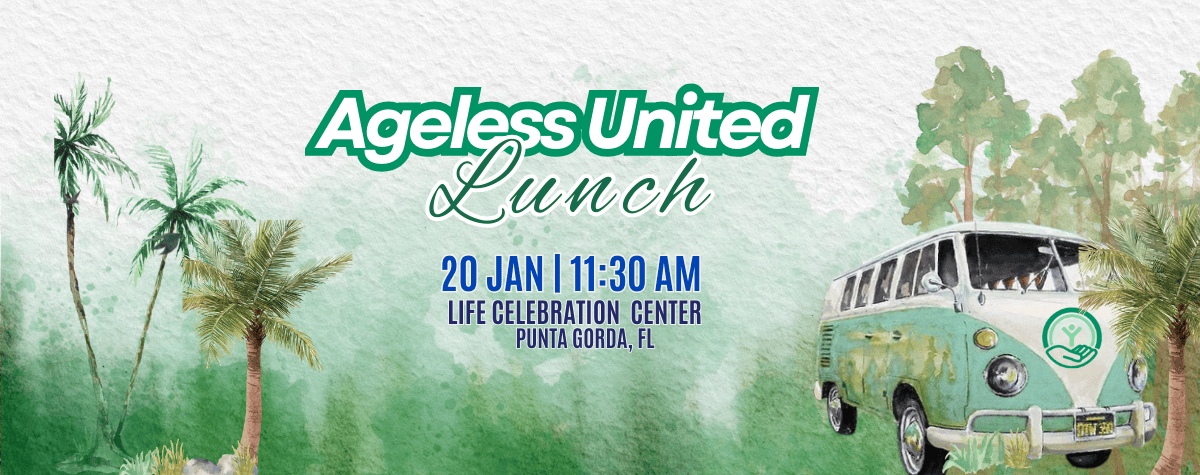 Join us the Ageless United Lunch