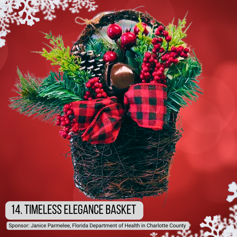14. Timeless Elegance Basket 