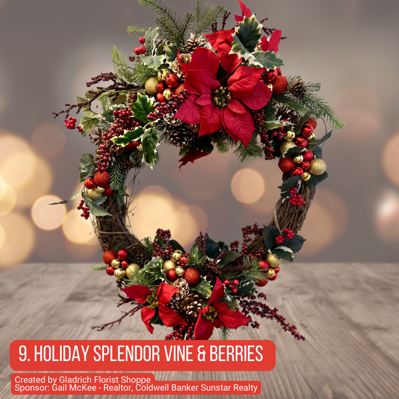 9. Holiday Splendor Vine & Berries 