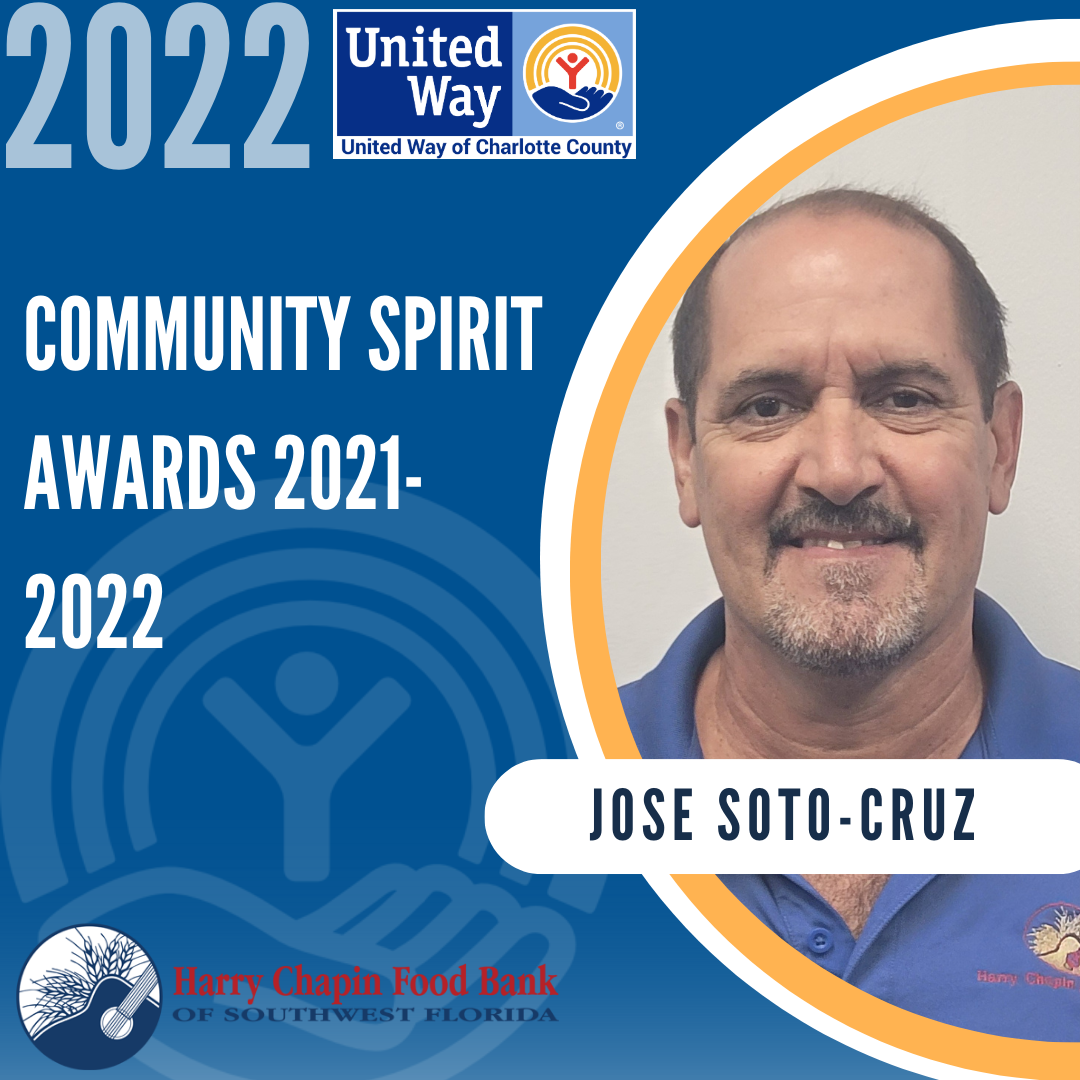 Community Spirit Awards Jose SOto-Cruz
