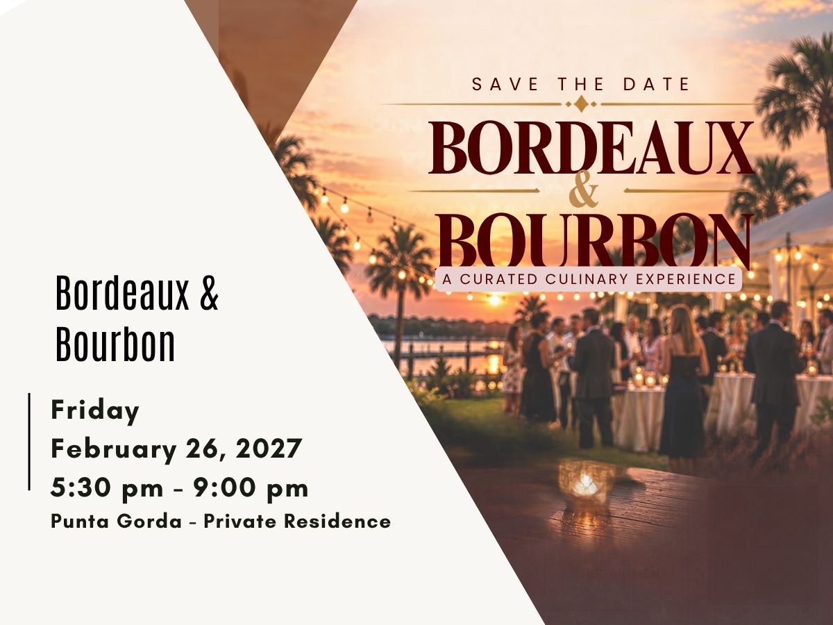 Bordeaux and Bourbon curated culinary experience