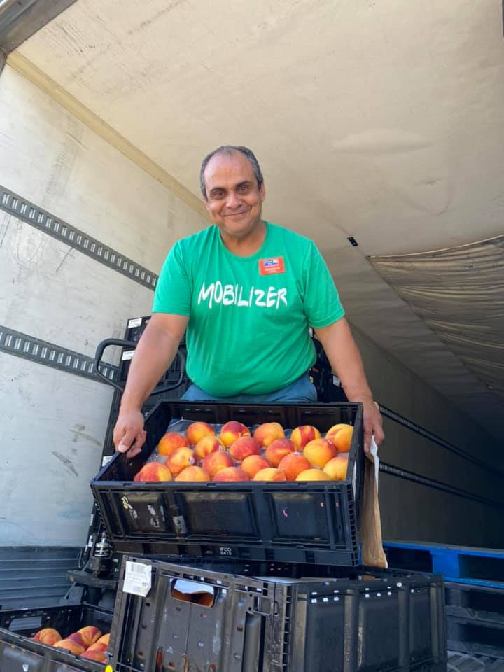 Donated Peaches