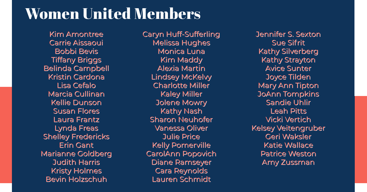 list of Women United members