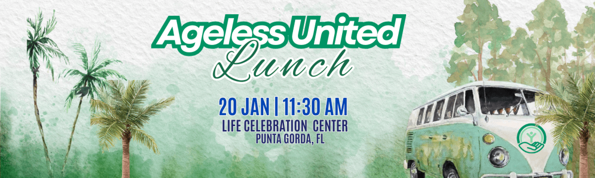 Join us the Ageless United Lunch