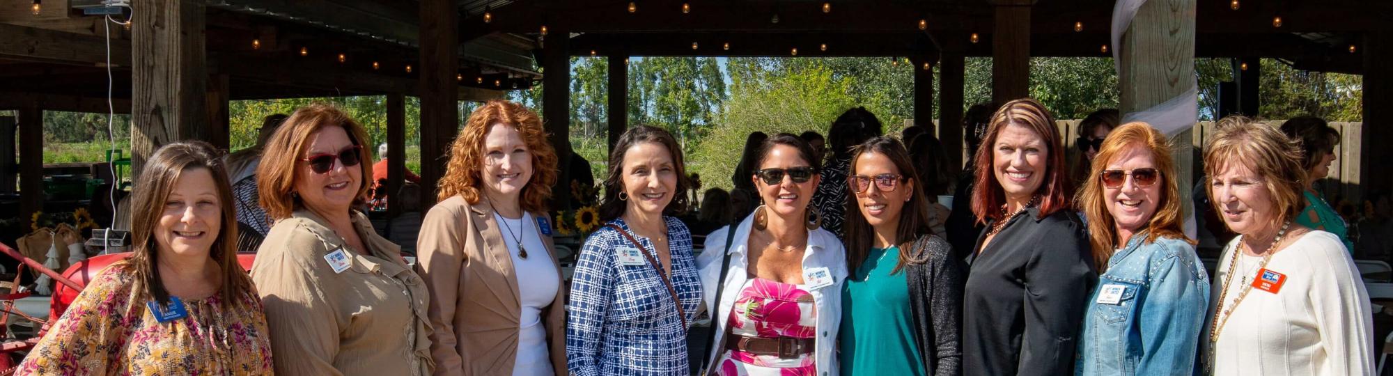 ladies at Worden Farm